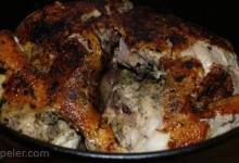 Whole Chicken n a Pan