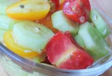wish-bone&#174; cucumber and cherry tomato salad