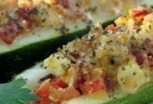 zucchini boats on the grill